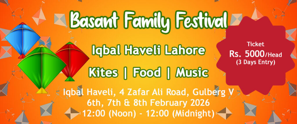 Basant Family Festival at Iqbal Haveli